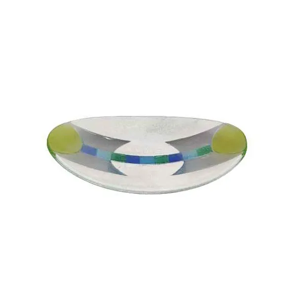 Centerpiece plate in Murano glass, Dogi image