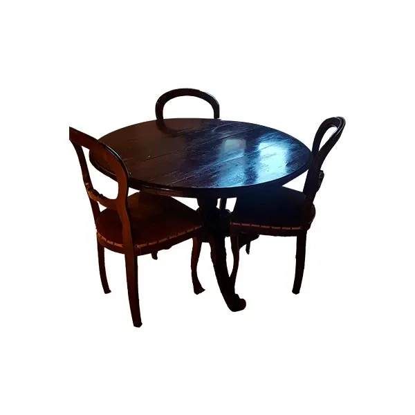 Steve Silver Milani Side Table, Wood, Brown, 24 x 13 x 24.25