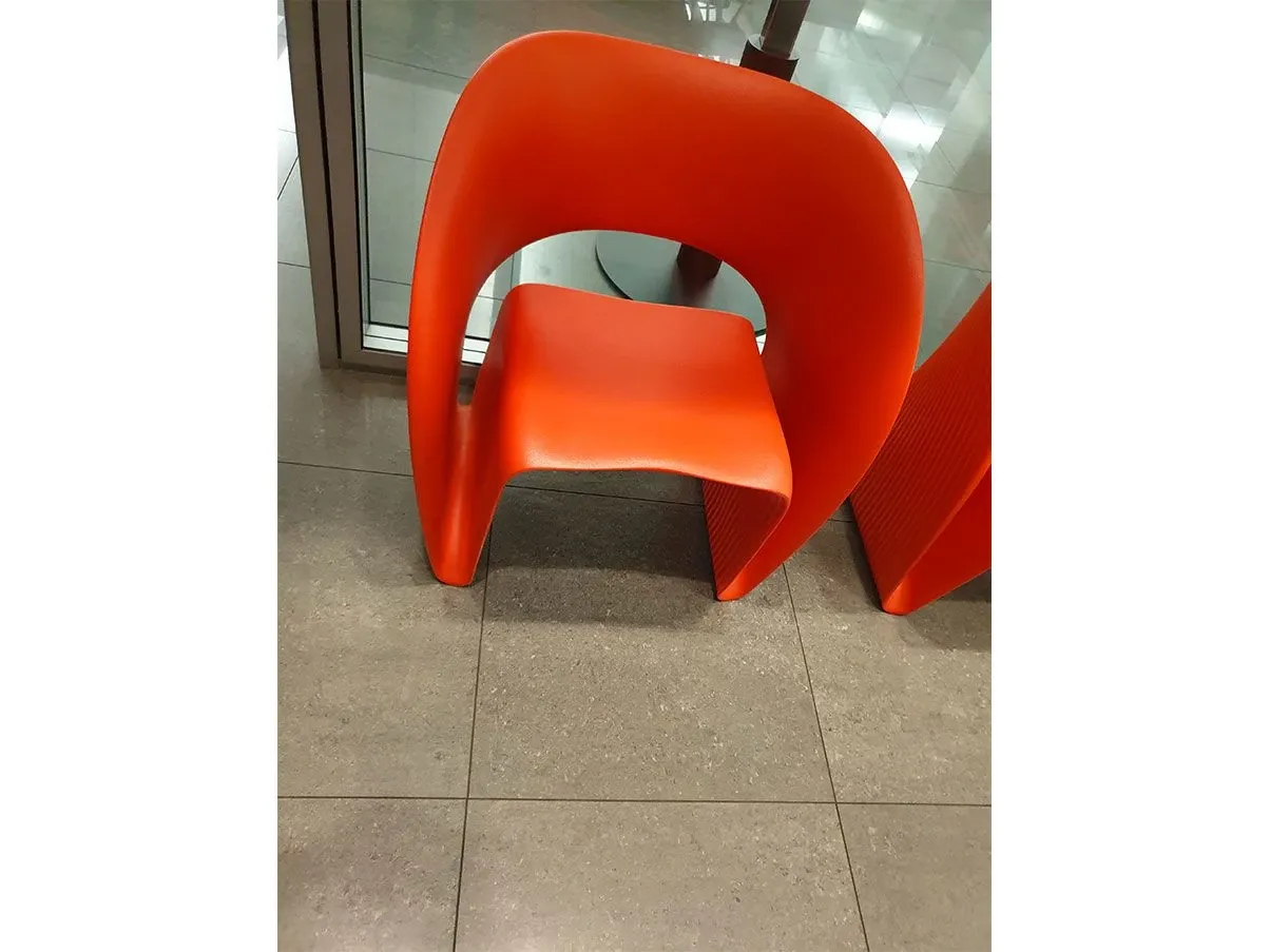 Poltroncina Raviolo per esterni polietilene (rosso) 3