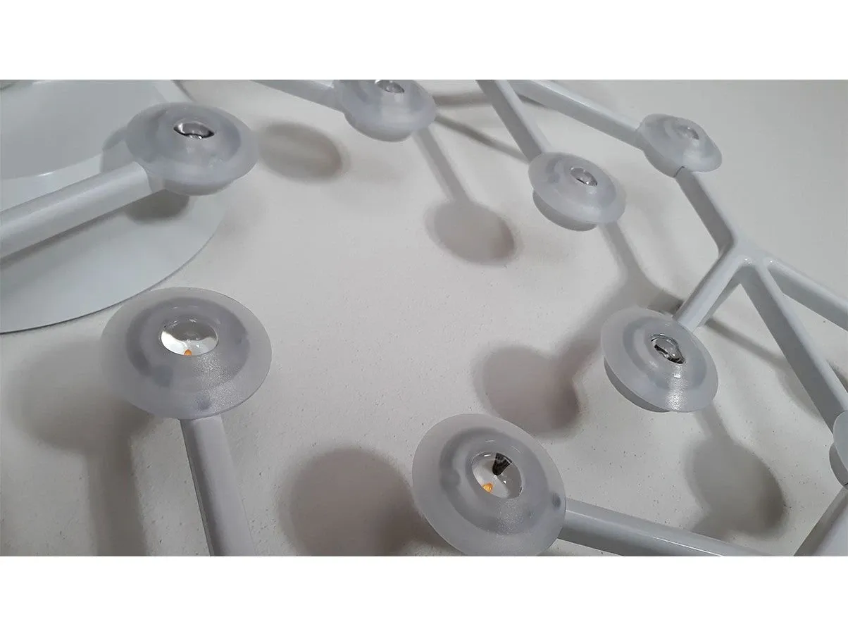 LED Deckenleuchte Net Circle (weiß) 