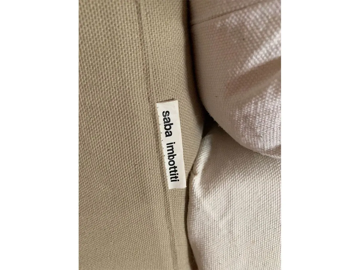 Divano angolare tessuto sfoderabile (beige) 