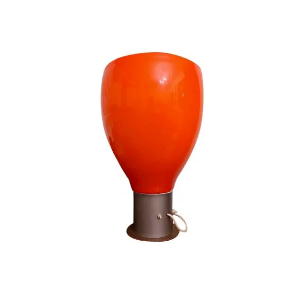 Table lamp by Carlo Nason (orange), Mazzega image