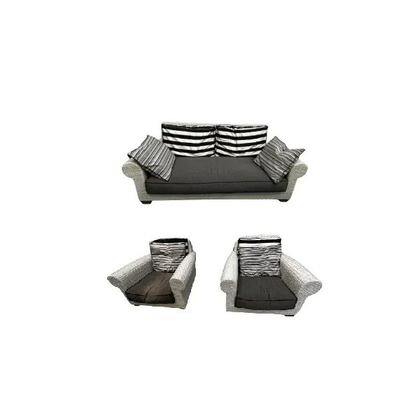 2 seater sofa and 2 armchair set, Gervasoni image