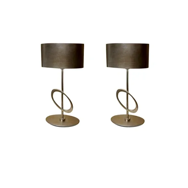 Set of 2 Stones iron lampshades, Ciacci Kreaty image