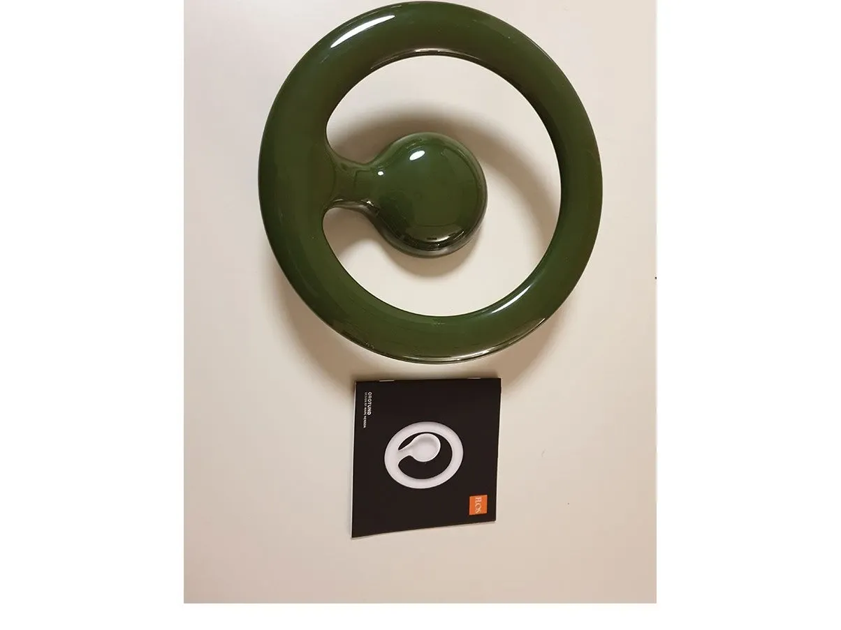 Lampada da parete Orotund in materiale plastico (verde), Flos 