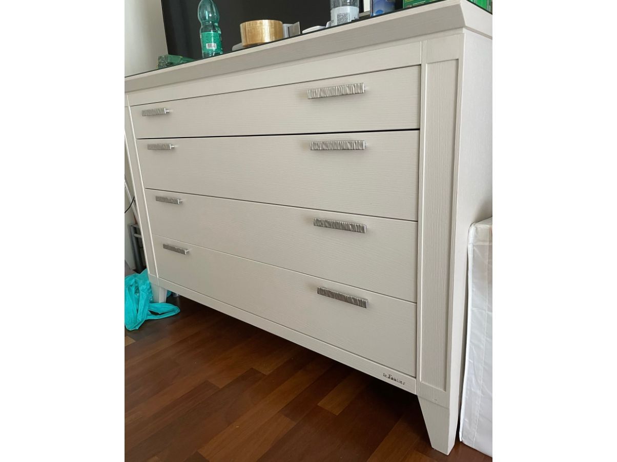 Comò Lauro collezione Melograno colore bianco Front