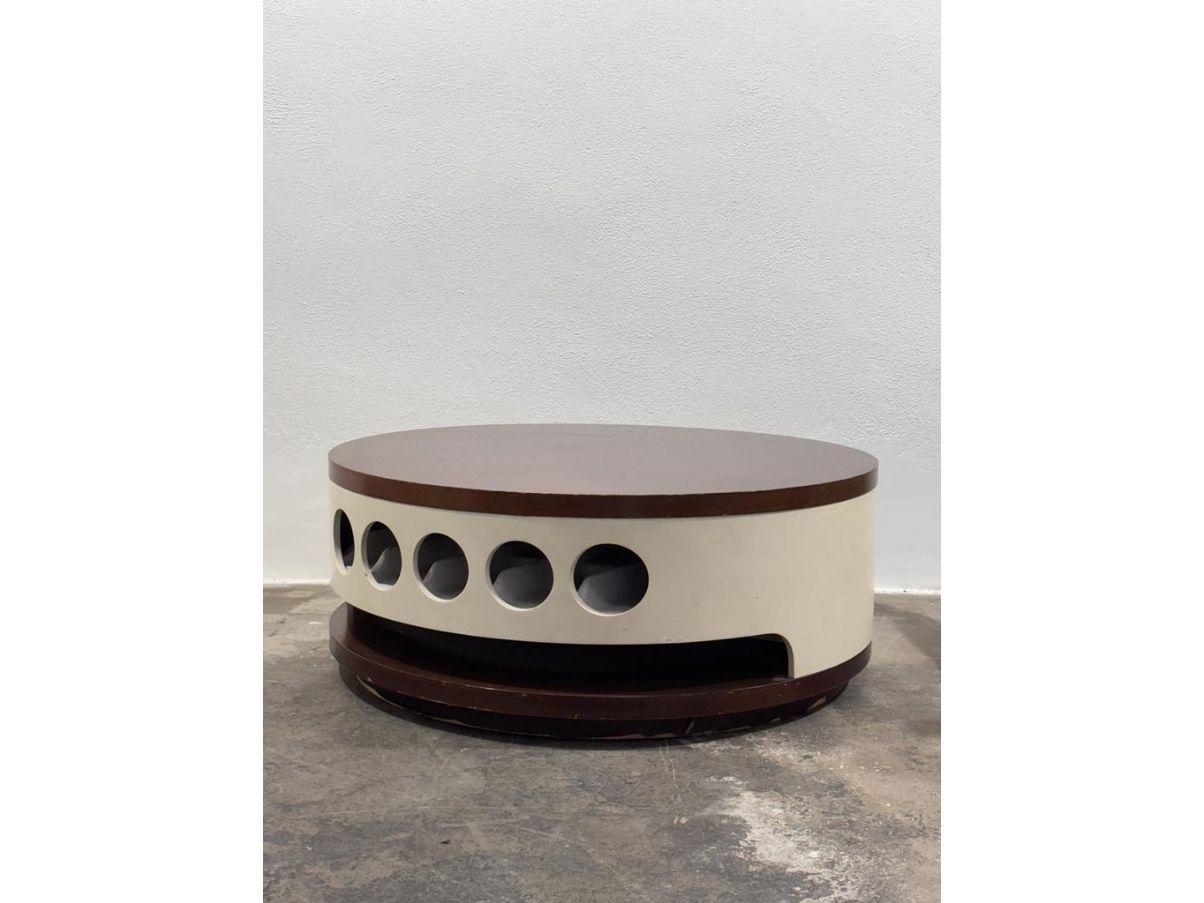 Joe Colombo Space Age style coffee table (70s) 5