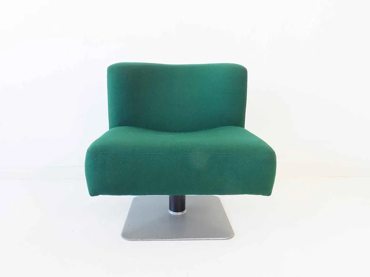 System 350 Sessel von Herbert Hirche Stoff (grün) 4