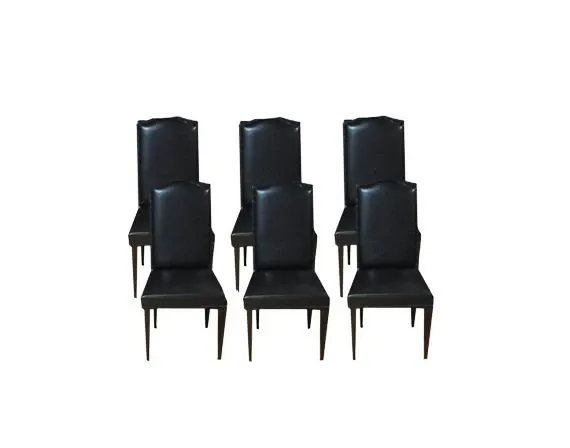 Set 6 sedie Rupy eleganti e rivestite in pelle 3