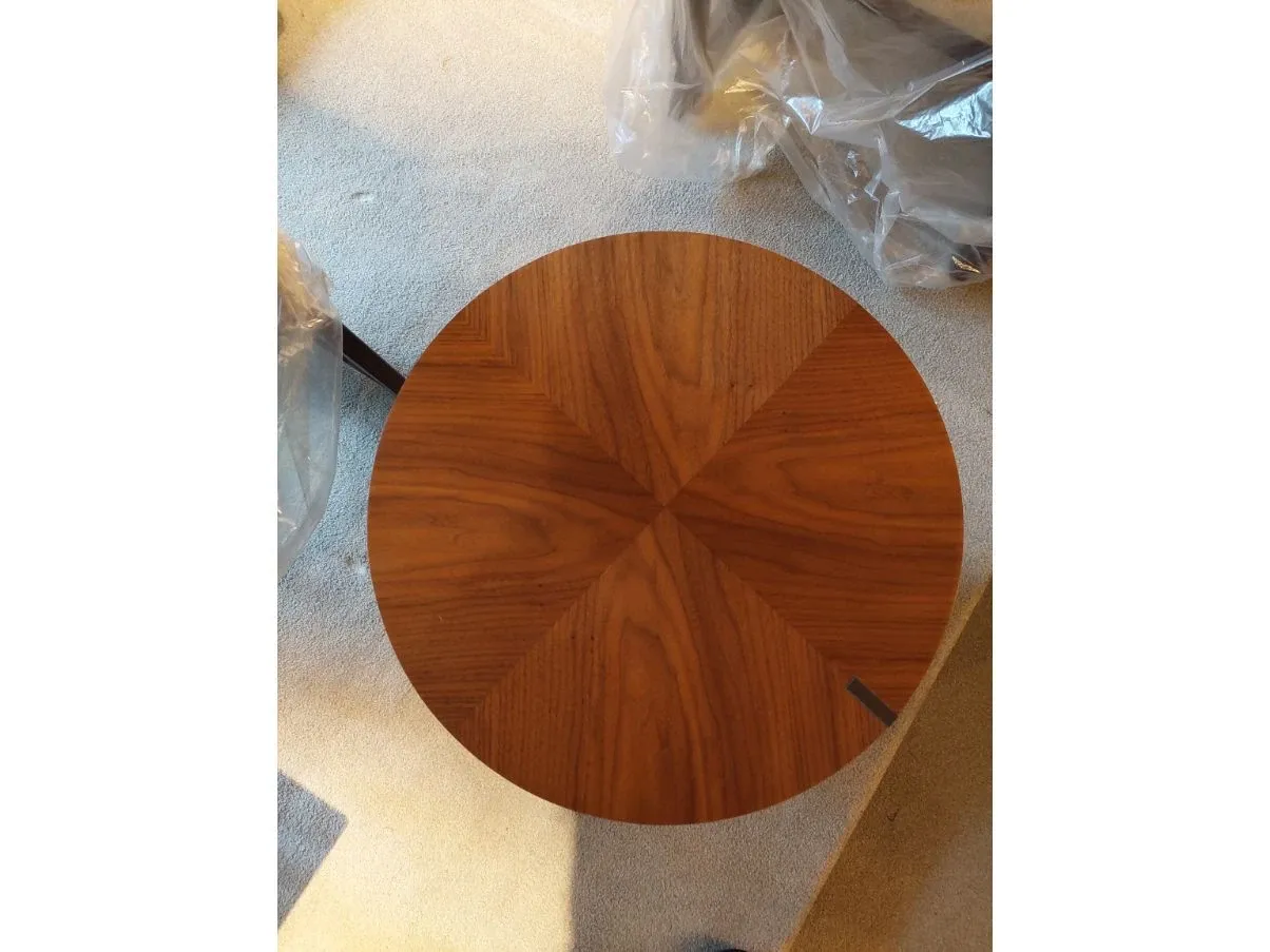 Tavolino Jolly in legno Pau e ferro, Giorgetti 4
