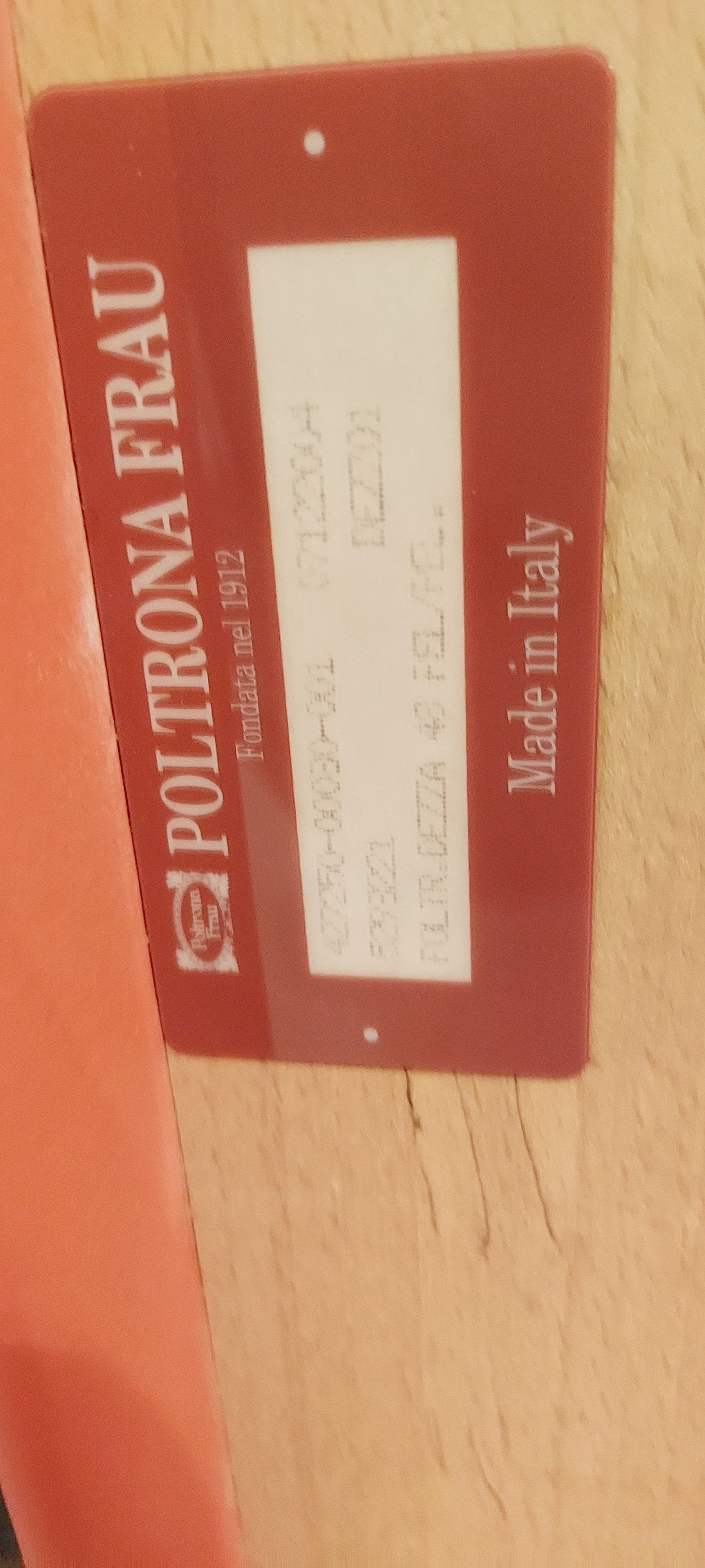 Dezza 48 Orange Leather Armchair by Gio Ponti Main