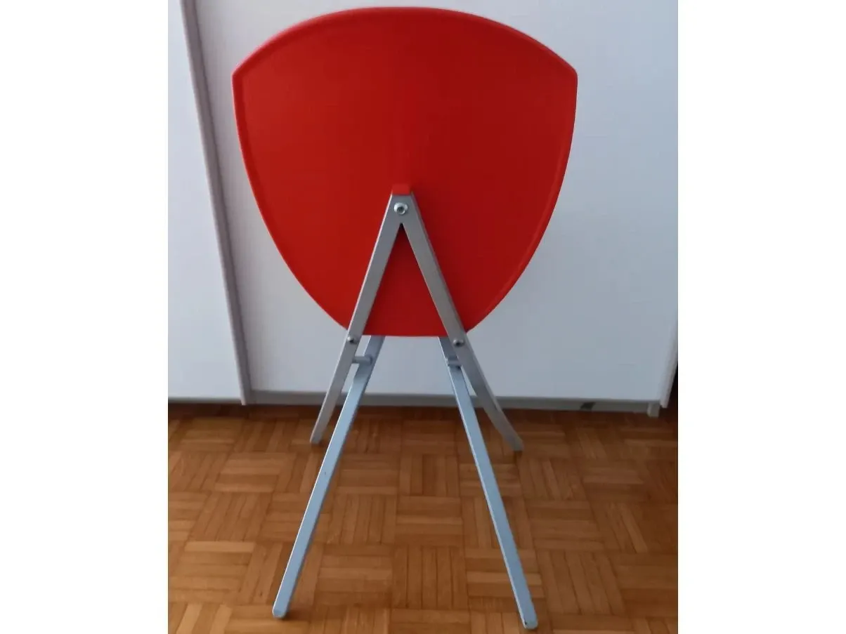 Folding chair in plastic and aluminum Viva, Calligaris 4