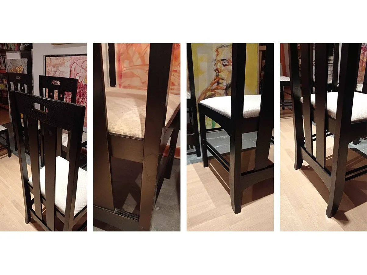 Set 4 sedie 834 High Ingram di Mackintosh, Alivar 2