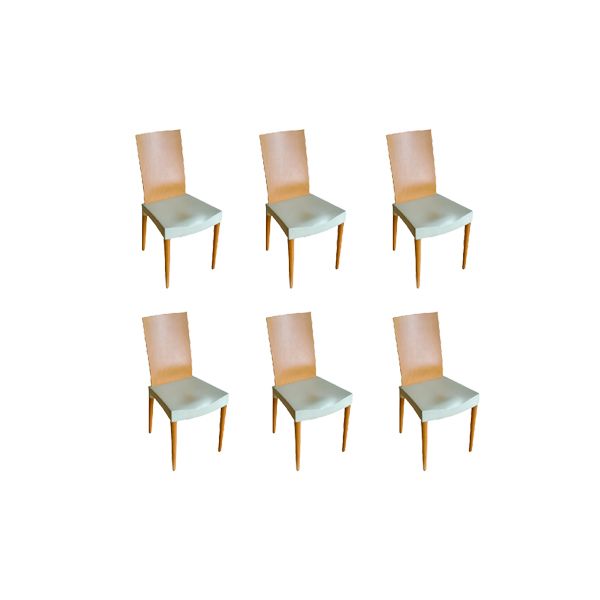 Set of 6 vintage Miss Trip chairs by Philippe Starck (1990s), image