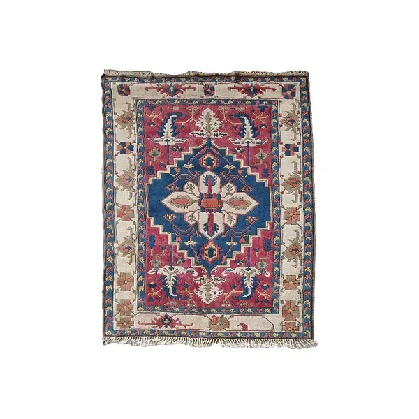 Turkish rectangular rug in wool with design, Konya Kars image