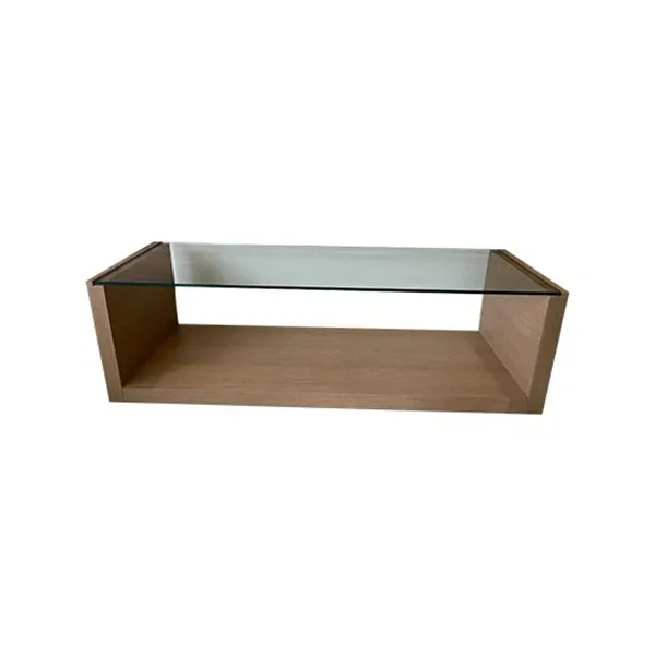 Parsifal modern wooden coffee table, Natuzzi image