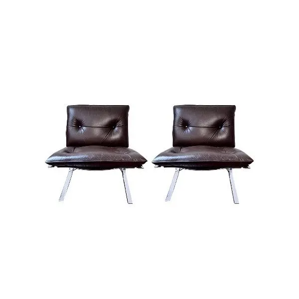 Set of 2 vintage Joker armchairs, Airborne image