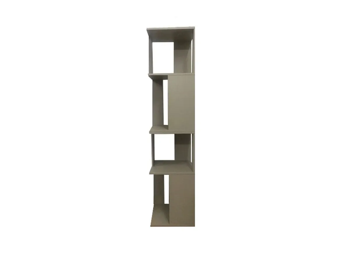 Cubic 2 bookcase assembled in wood (beige) 3