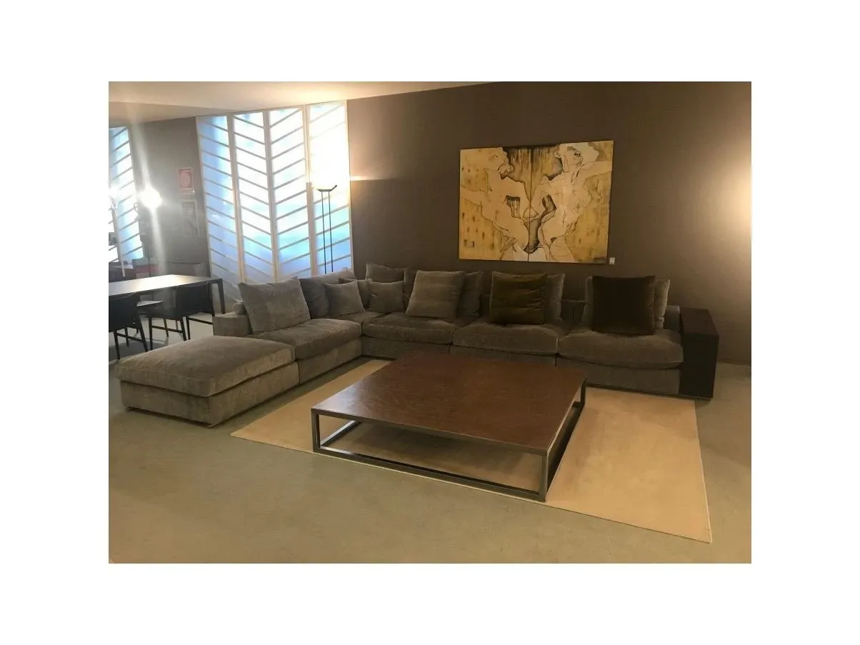 Divano angolare Ground Piece, Flexform 4