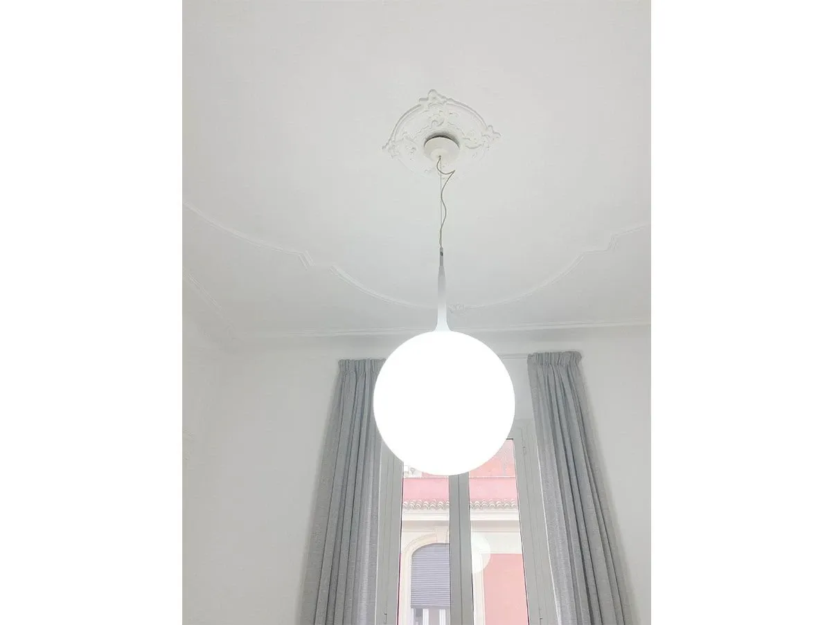 Lampada a sospensione Castore in vetro (bianco), Artemide 1