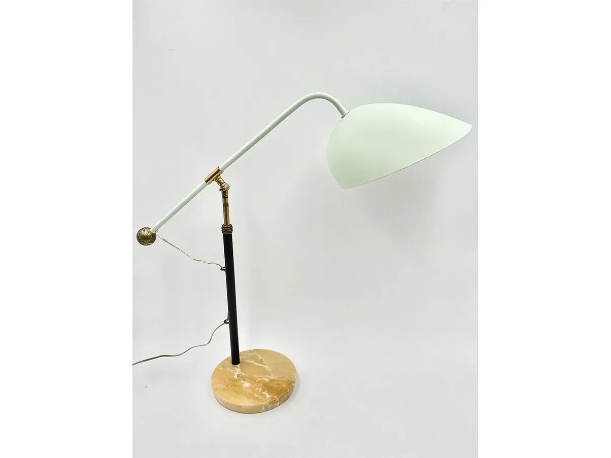 Lampada da tavolo 5023 di Angelo Brotto (anni '50) 3