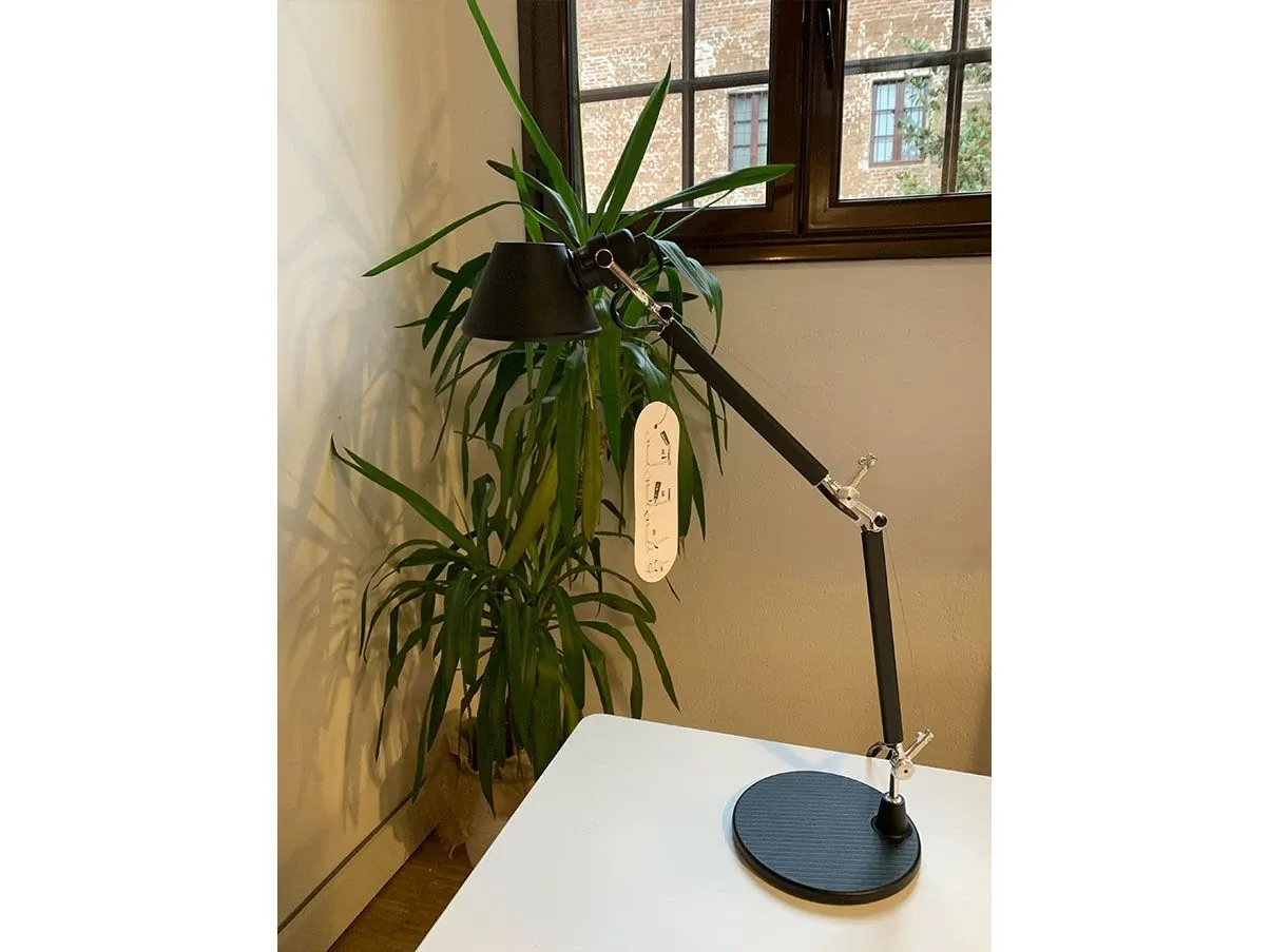 Lampada da tavolo Tolomeo Micro alluminio (nero), Artemide 5