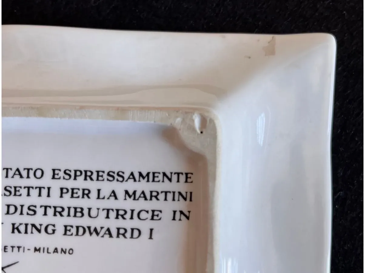 Posacenere per Martini & Rossi di Torino, Piero Fornasetti 8