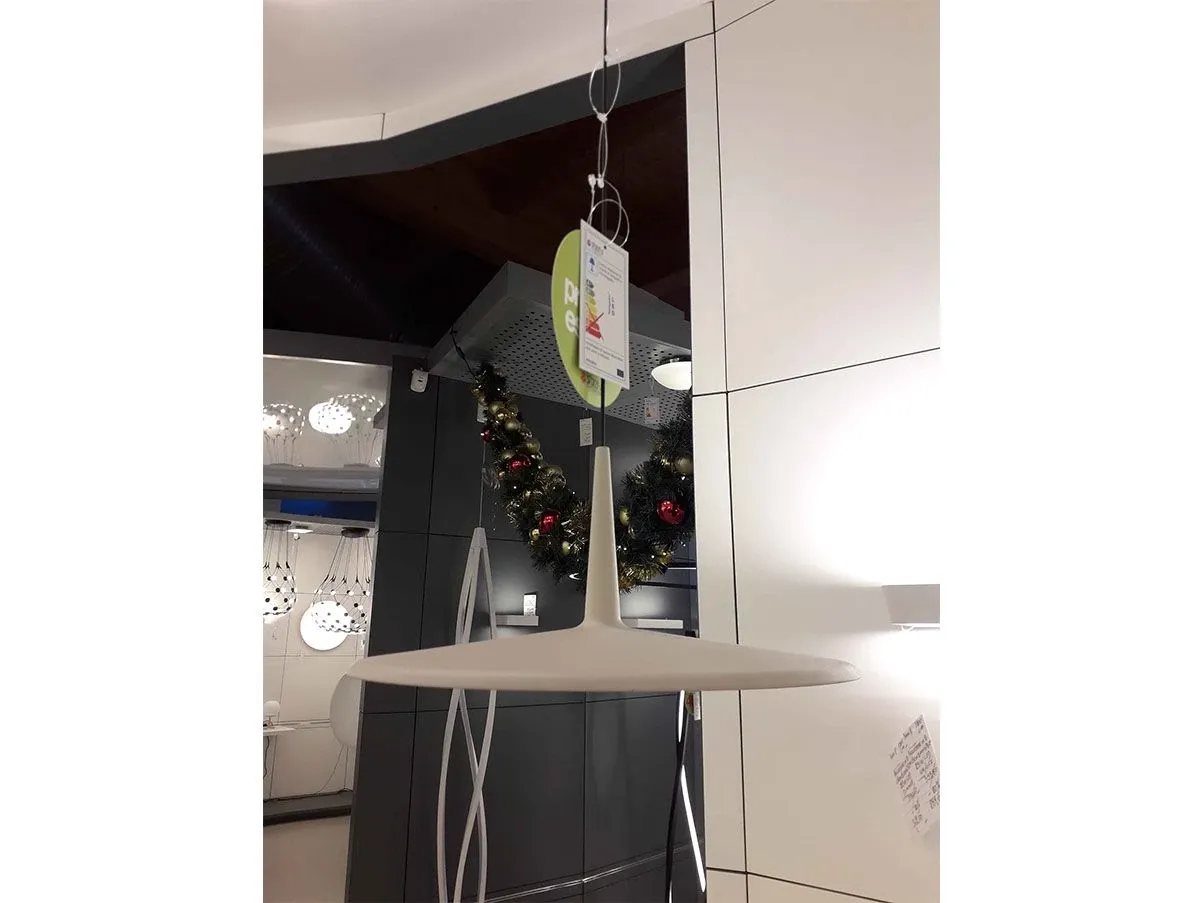 Lampada a sospensione Skan con LED (beige), Vibia 