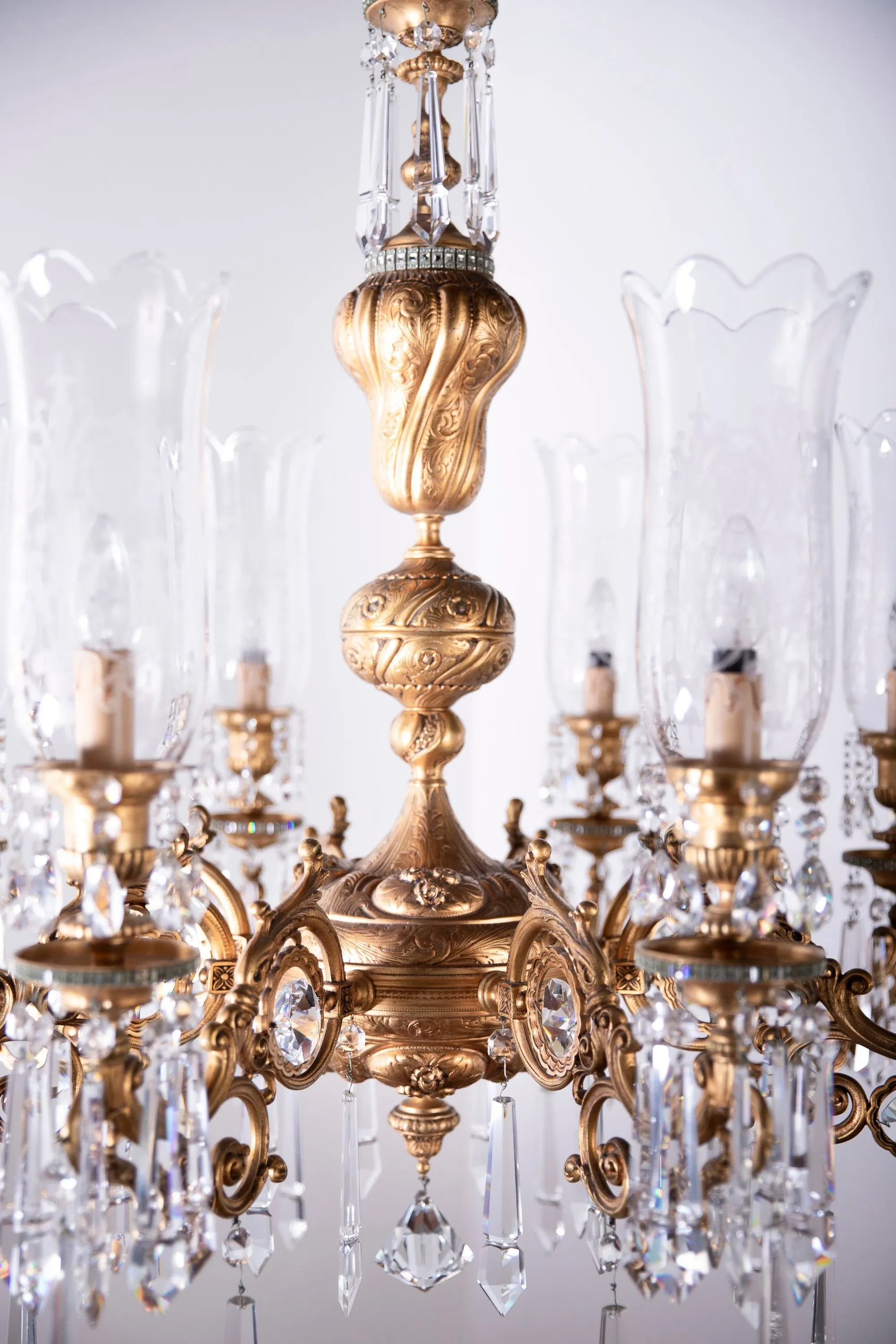 Lampadario in stile classico a 8 bracci, Fumagalli Lampadari  21