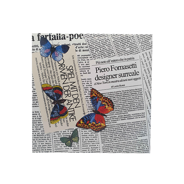 Piastrella in ceramica Piero Fornasetti, Ceramica Bardelli image