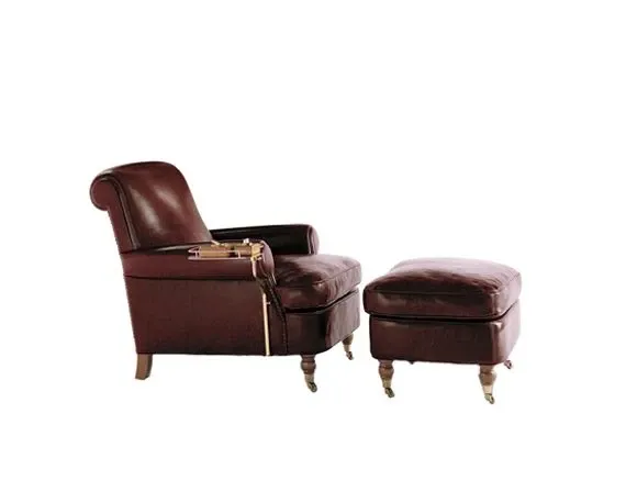 Set poltrona e pouf Charlotte, Baxter 