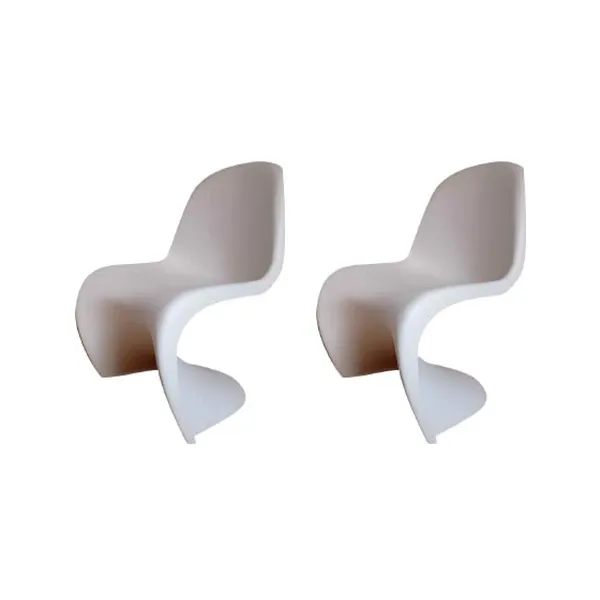 Set 2 sedie Verner Panton in polipropilene, Vitra 5