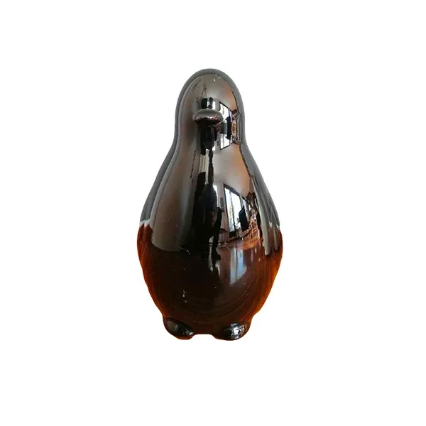 Statua decorativa Kokò forma di pinguino (antracite), Slide 2