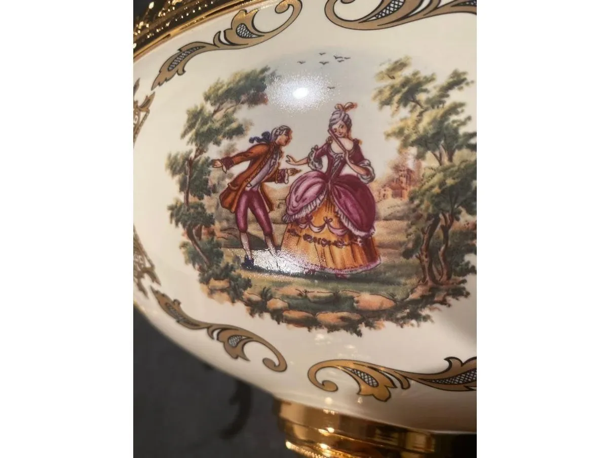 Cup in ceramic and 24k gold, Masoni 5
