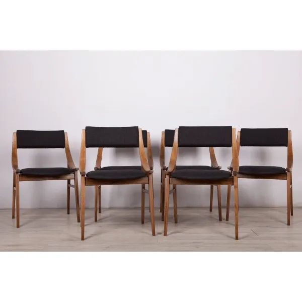 Set of 6 Juliusz Kędziorek chairs from the 70s, image