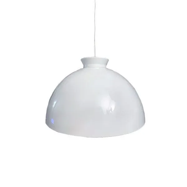 Vintage White Pendant Lamp (1960s) image