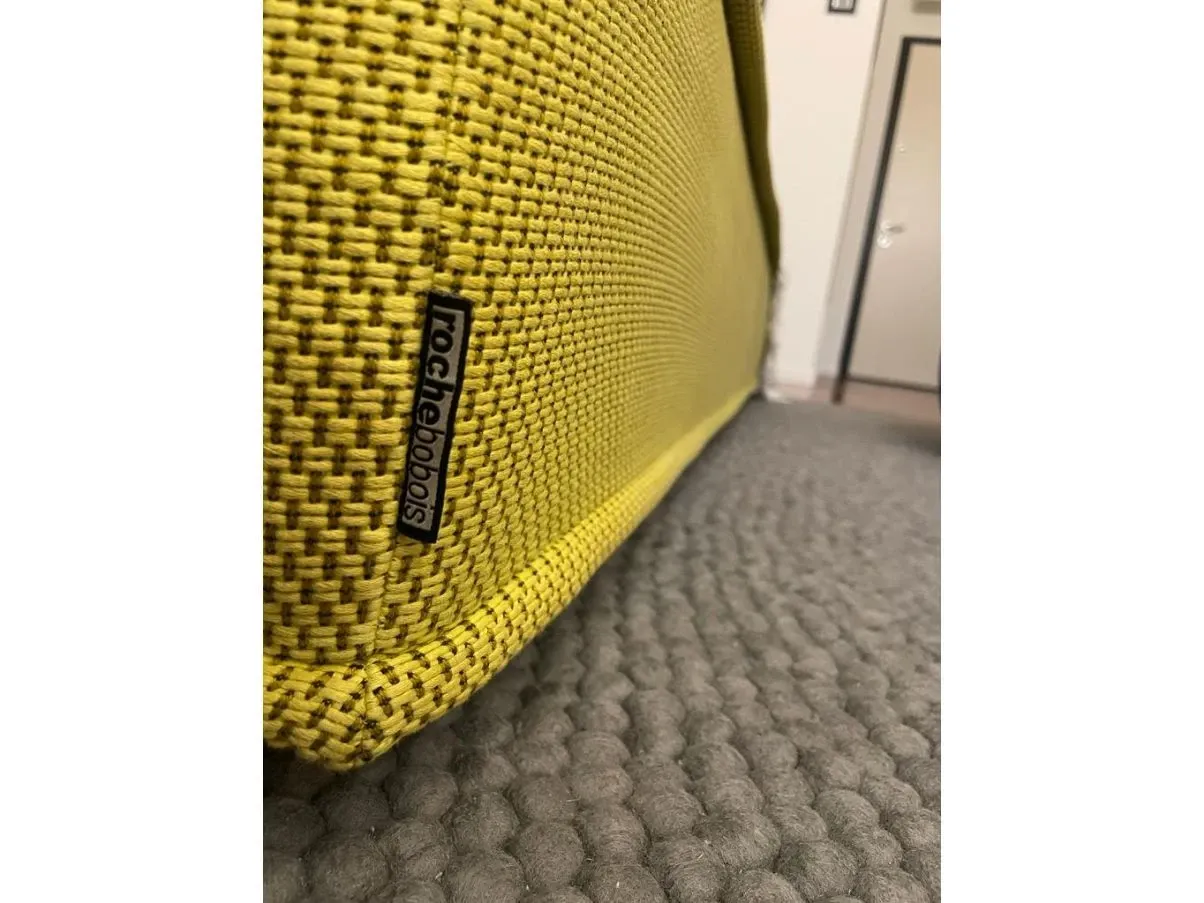 Divano 3 posti Escapade giallo, Roche Bobois 1
