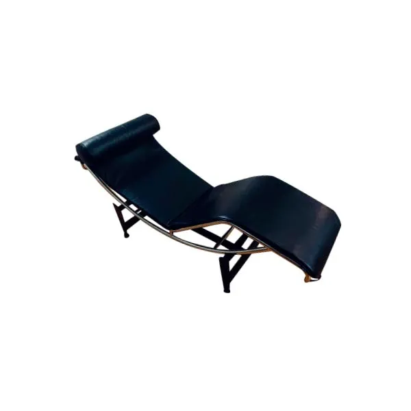 Chaise longue LC 1401 in leather (black), MDF Italia image