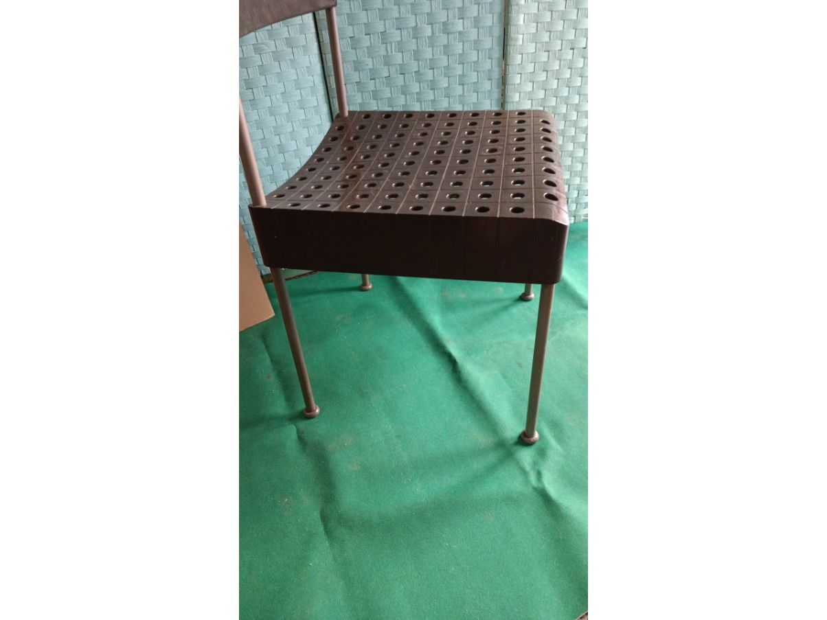 Sedia Box vintage di Enzo Mari, Anonima Castelli 4