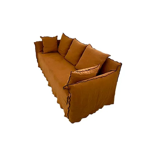 3 seater sofa Ghost 10G by Paola Navone in fabric 2