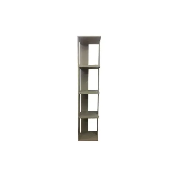 Cubic 1 bookcase assembled in wood (beige) 