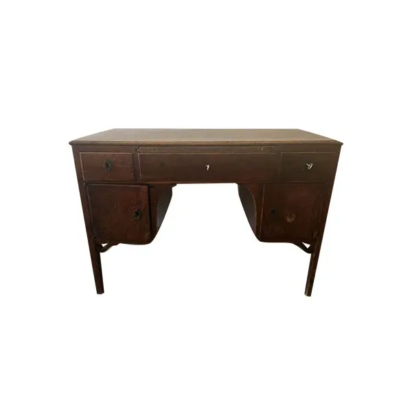 Vintage wooden desk with sliding desk ( &#39;800) image