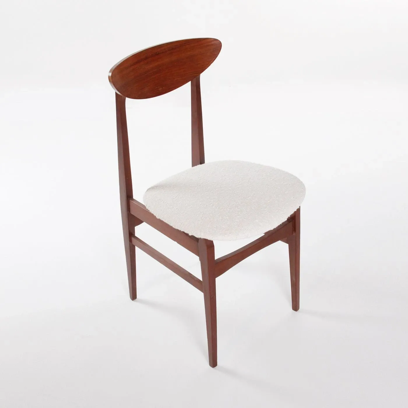 Hage Poltrona Sedia In Legno Design Vintage Retro Con Braccioli