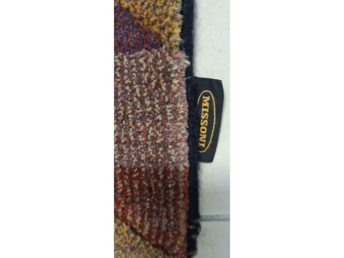 Luxor carpet in vintage multicolor wool (1980s) 5