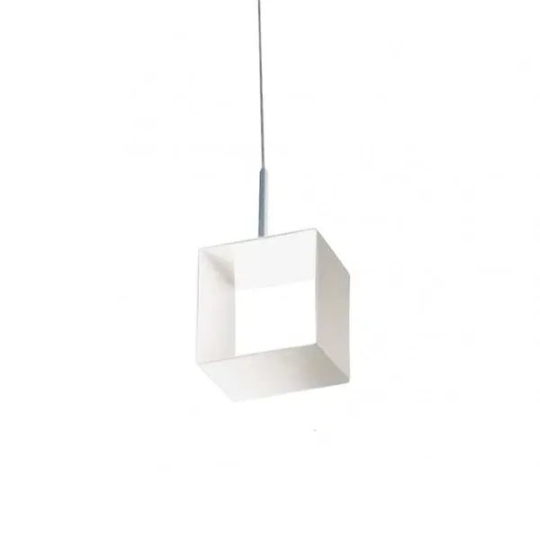 Domino suspension lamp in blown glass, Panzeri image