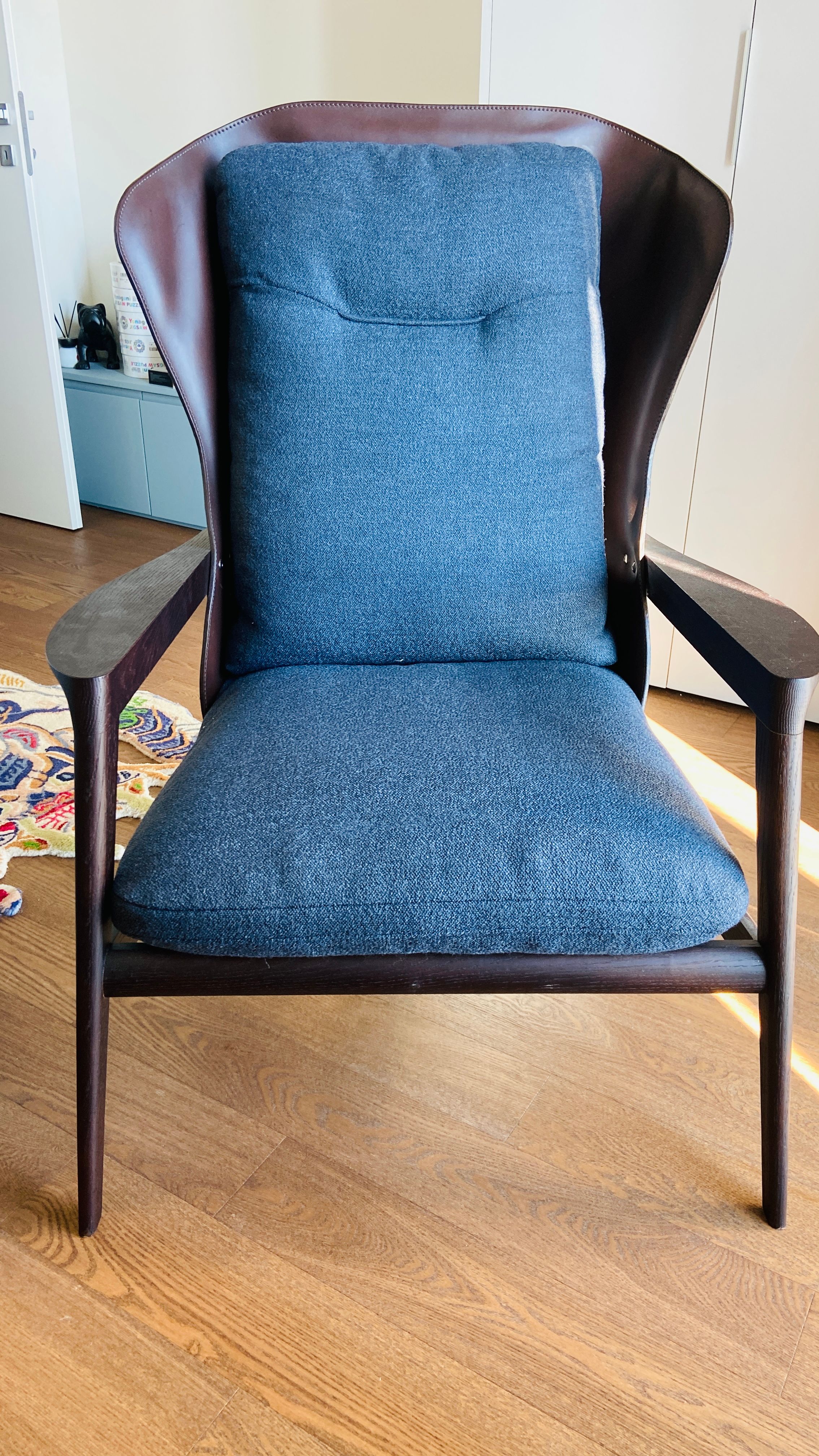Margaret 3097 Leather Armchair by Mauro Lipparini Main