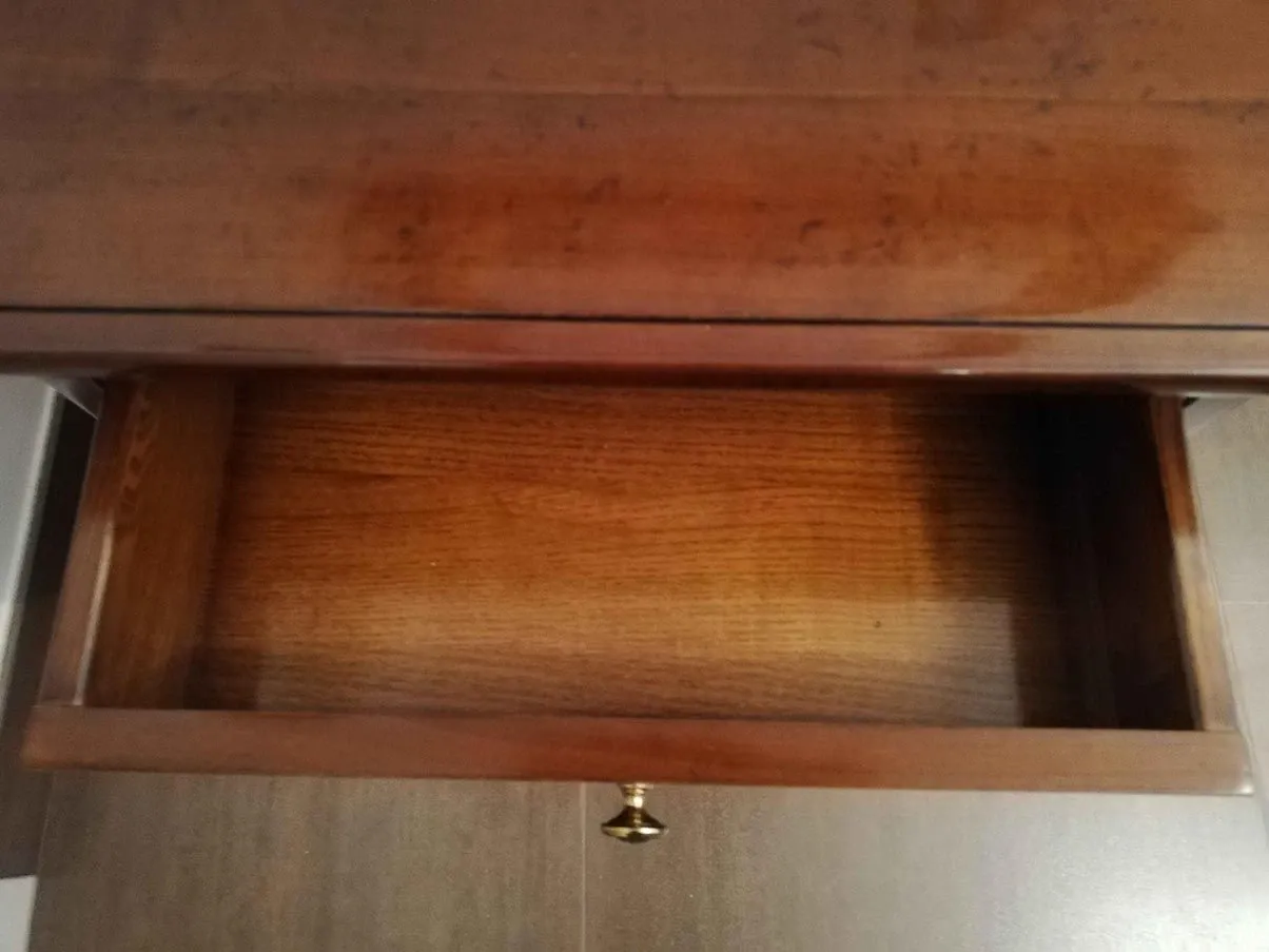 Set of 2 I Ciliegi bedside tables with floral decorations