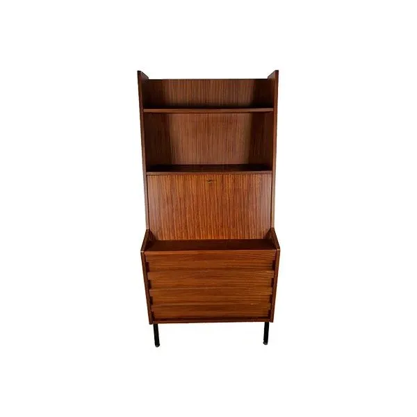 Vintage modular bookcase in rosewood (1950s), Sormani image