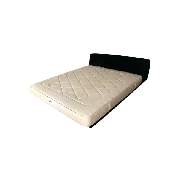 Double bed in fabric with mattress (black), Cassina image