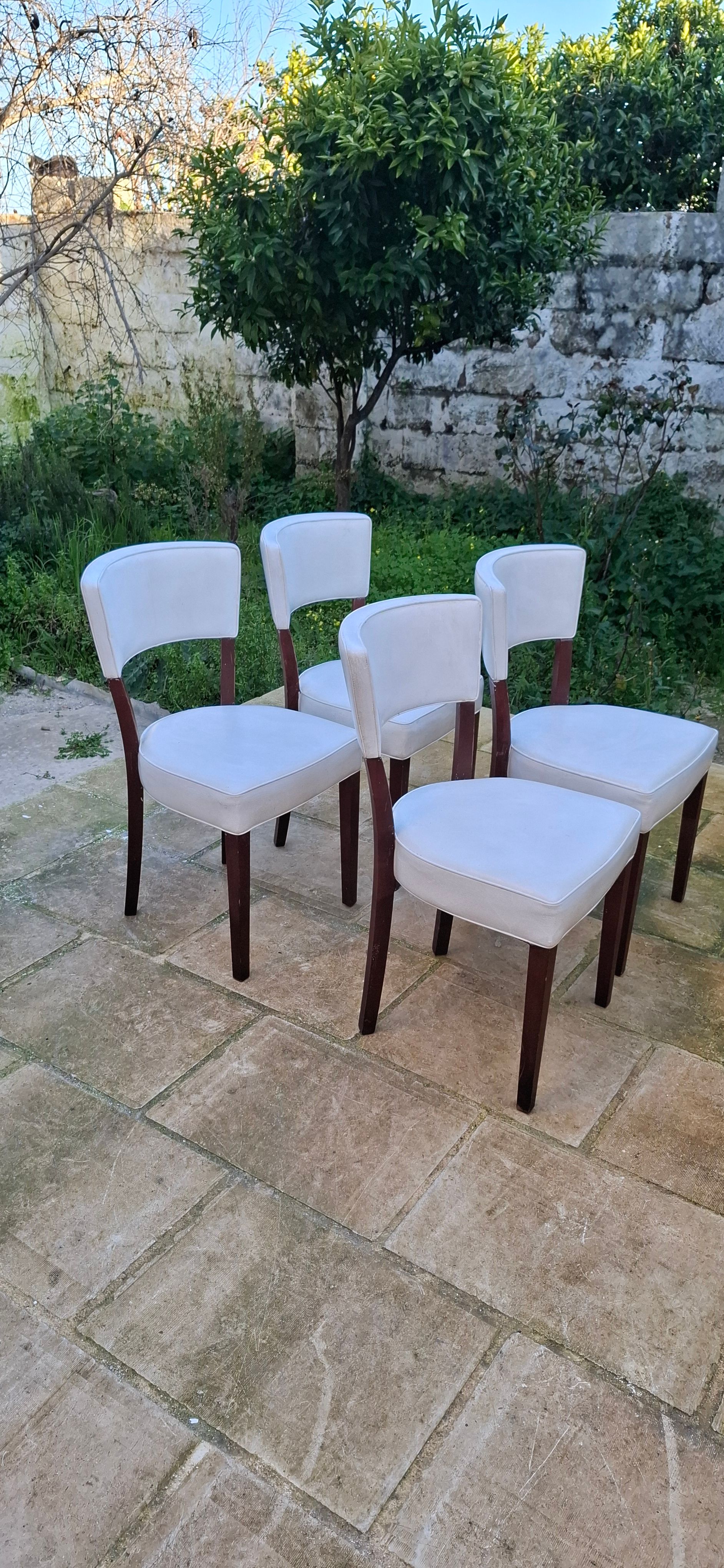 Neoz Wooden and Leather Chair by Philippe Starck Details